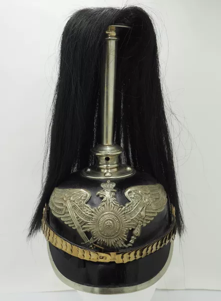 Prussian Silver Enlisted Garde VAV Helmet (Verkehrstruppen) Visuel 1 principal